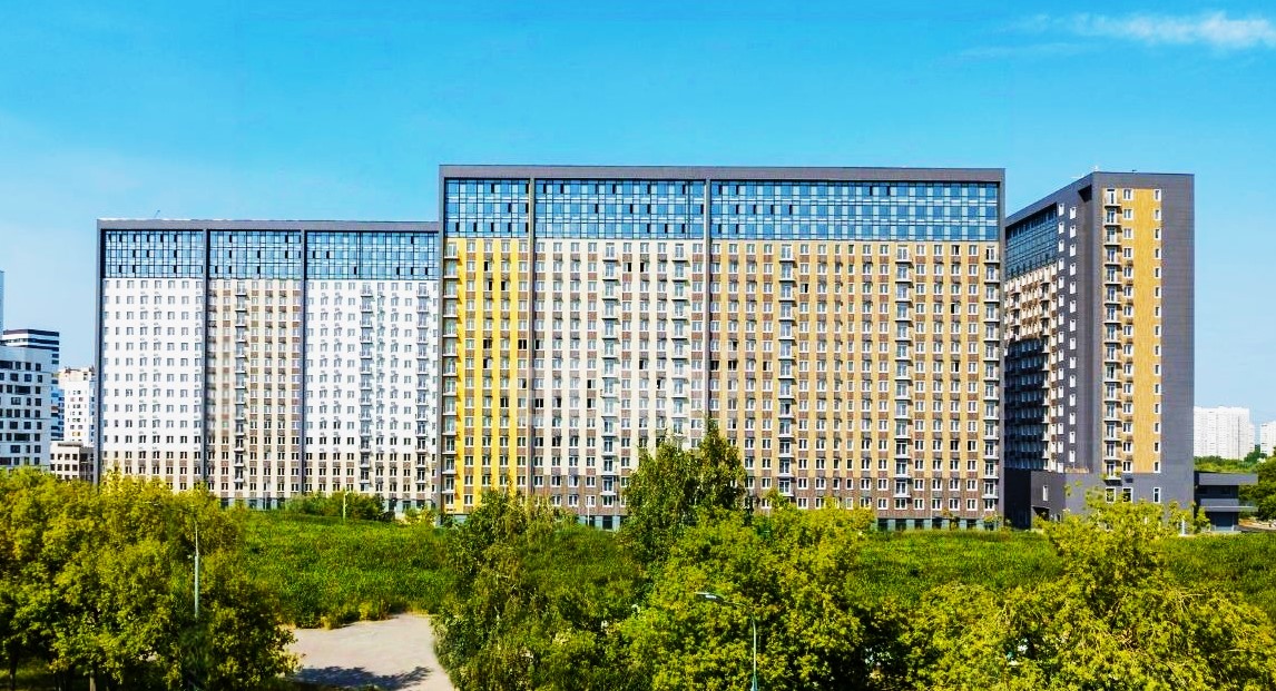 фасад дома, здание по адресу г Москва, Берёзовая аллея, д 19 к 6